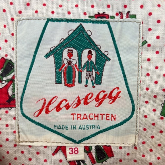 Lovely Vintage Dirndl Mini Dress - Picture 3 of 7